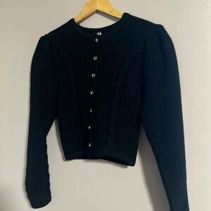 Black Crew Neck Sweater